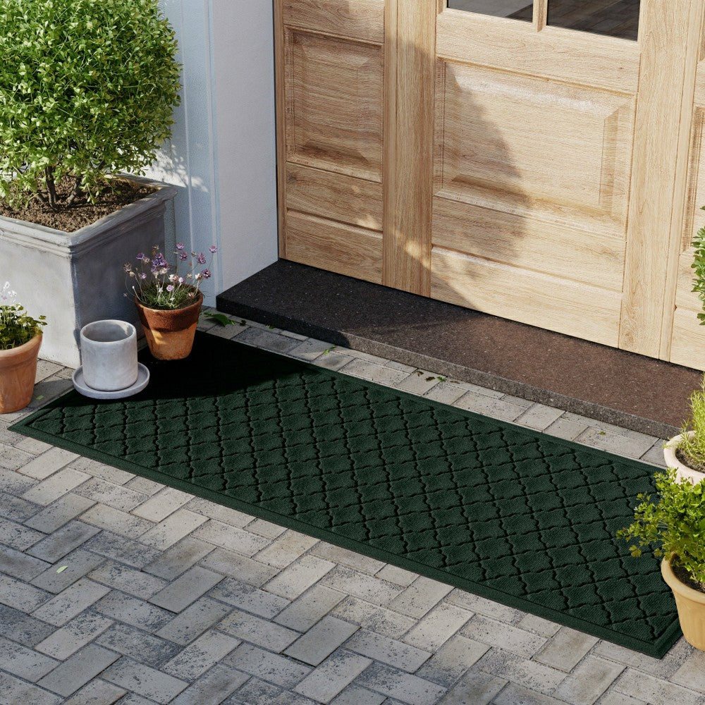Plow & Hearth WaterHog® Indoor/Outdoor Geometric Doormat, 22" x 60"