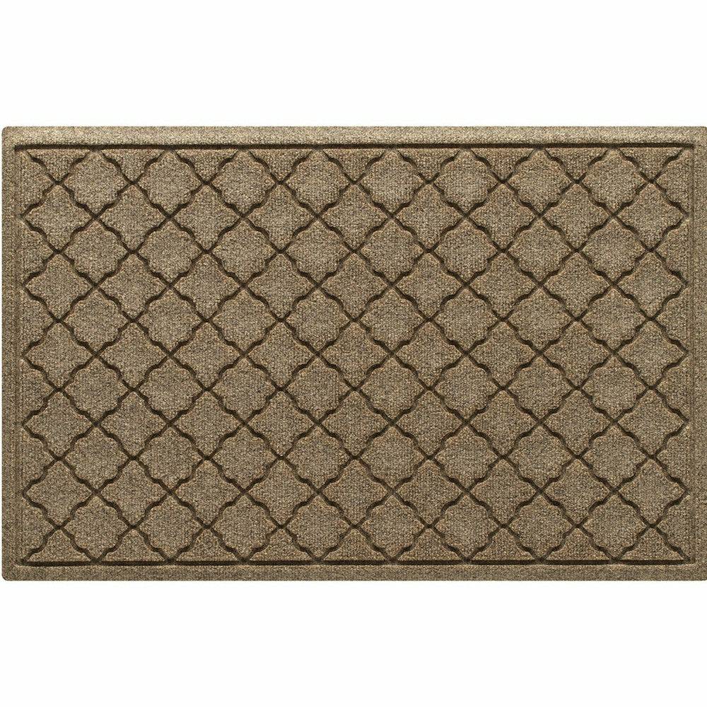 Plow & Hearth WaterHog® Indoor/Outdoor Geometric Doormat, 20" x 30"