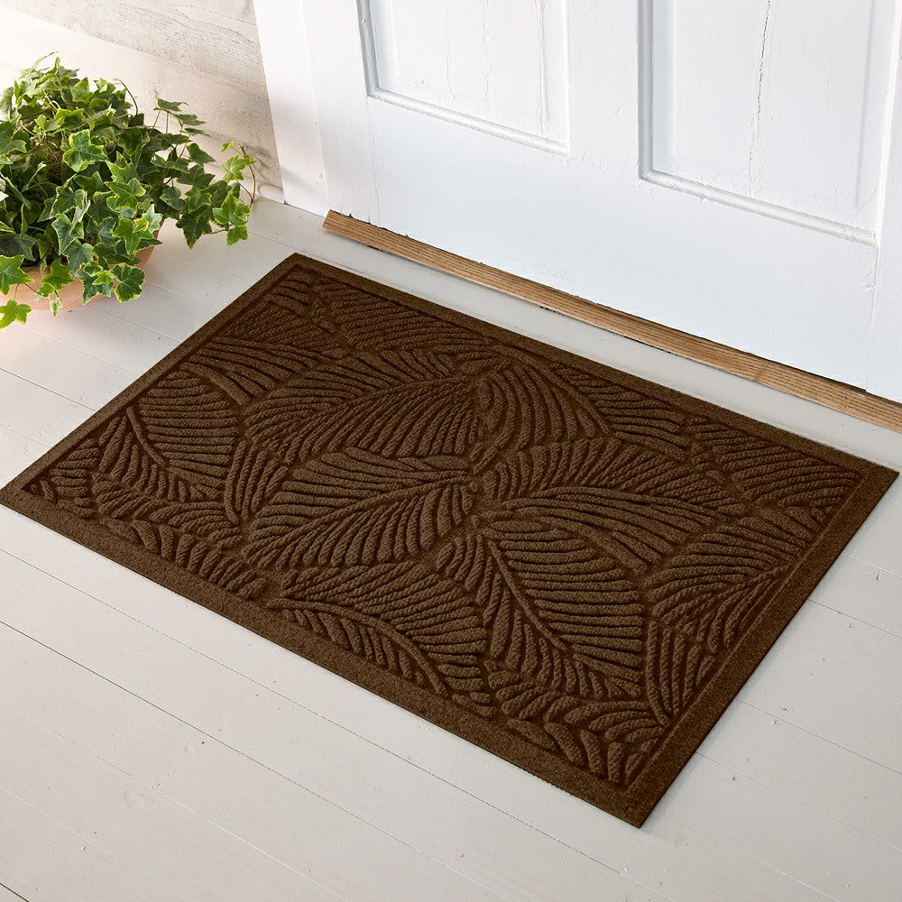 Plow & Hearth WaterHog® Fern Doormat, 2' x 5'