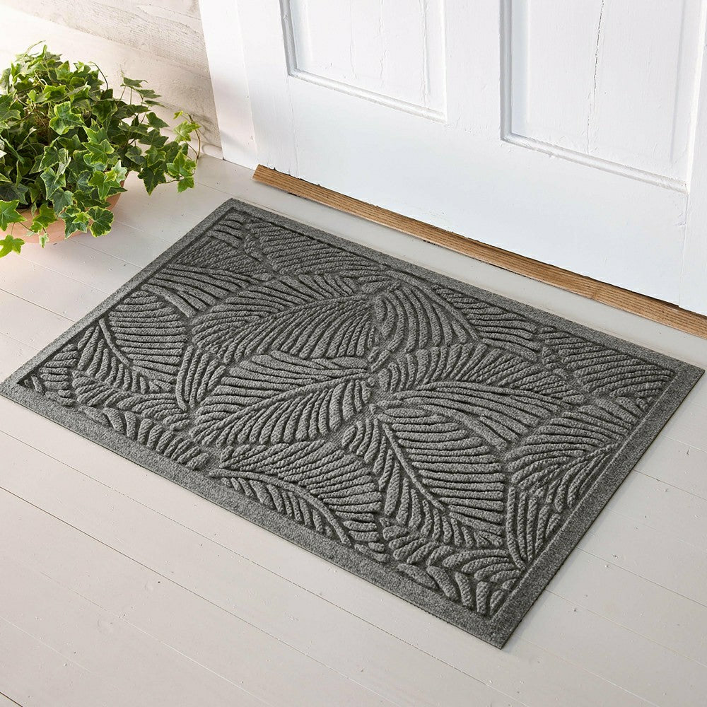 Plow & Hearth WaterHog® Fern Doormat, 2' x 5'