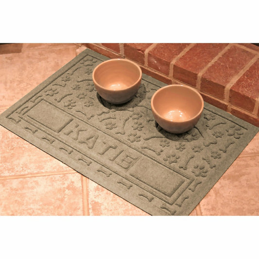 Plow & Hearth Waterhog Personalized Pet Mat