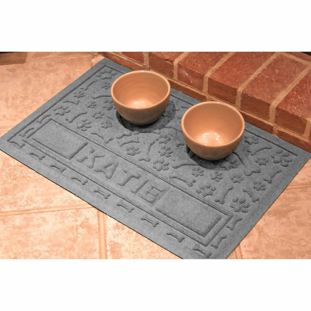 Plow & Hearth Waterhog Personalized Pet Mat