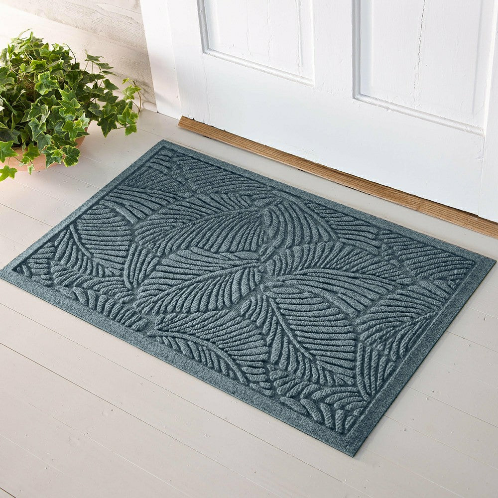 Plow & Hearth WaterHog® Fern Doormat, 3' x 7'