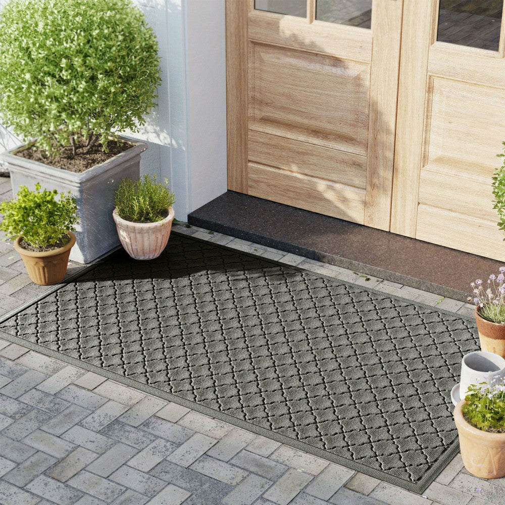 Plow & Hearth WaterHog® Cordova 4'x6' Indoor Outdoor Doormat