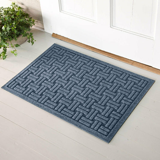 Plow & Hearth WaterHog® Basket Weave Doormat, 20" x 30"