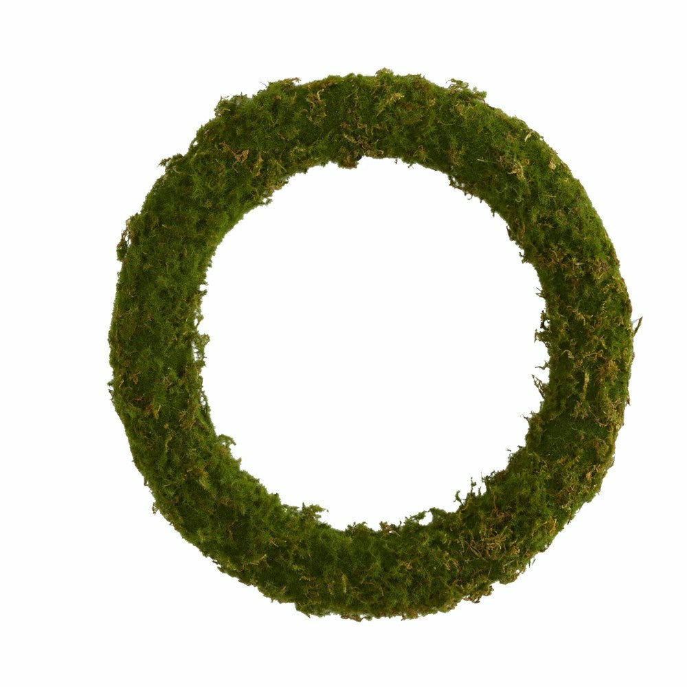 Plow & Hearth 20” Moss Artificial Wreath