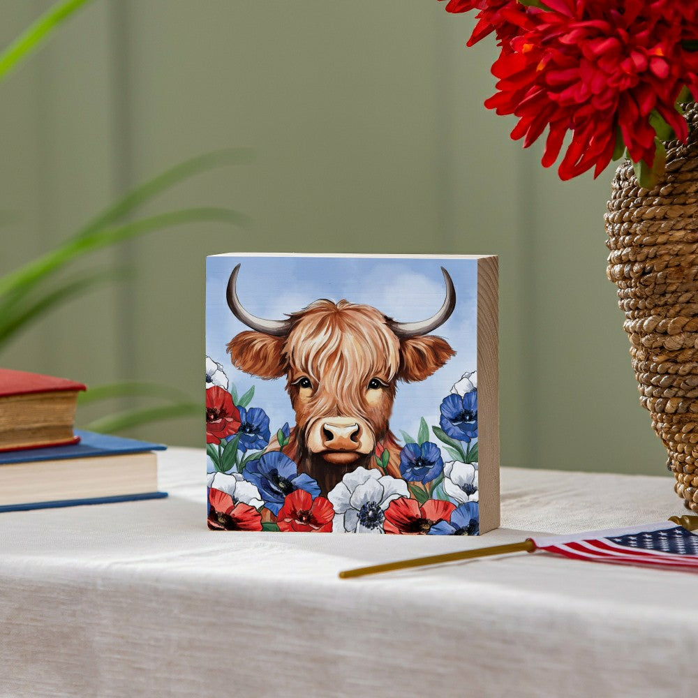 Plow & Hearth Americana Mini Plock (6"x6”x1.9“)