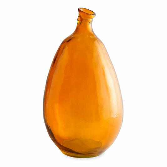 Plow & Hearth Artisan-Crafted Recycled Glass Tall Vase