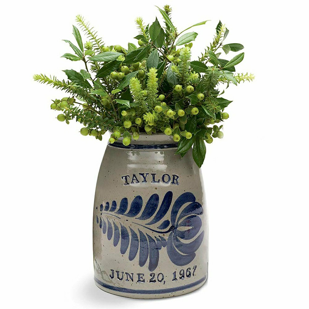 Plow & Hearth Personalized Wedding Crock