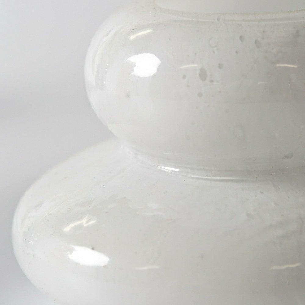 Plow & Hearth Cairn Glass Vases, Set of 3