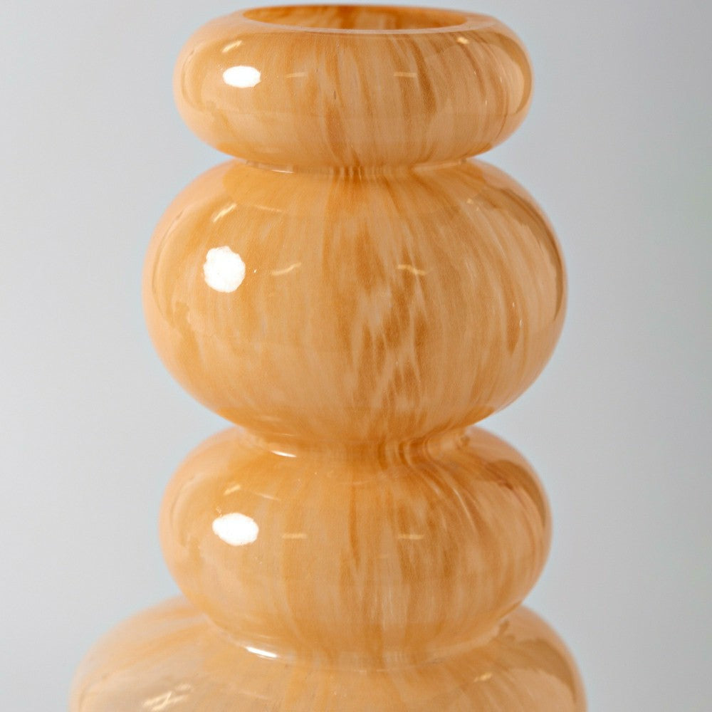 Plow & Hearth Cairn Glass Vases, Set of 3