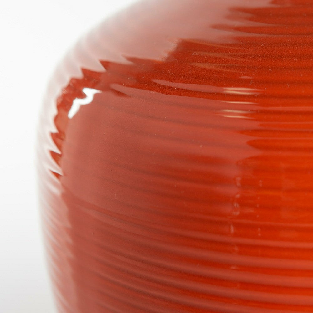 Plow & Hearth Handmade Small Round Clay Alexandria Vase