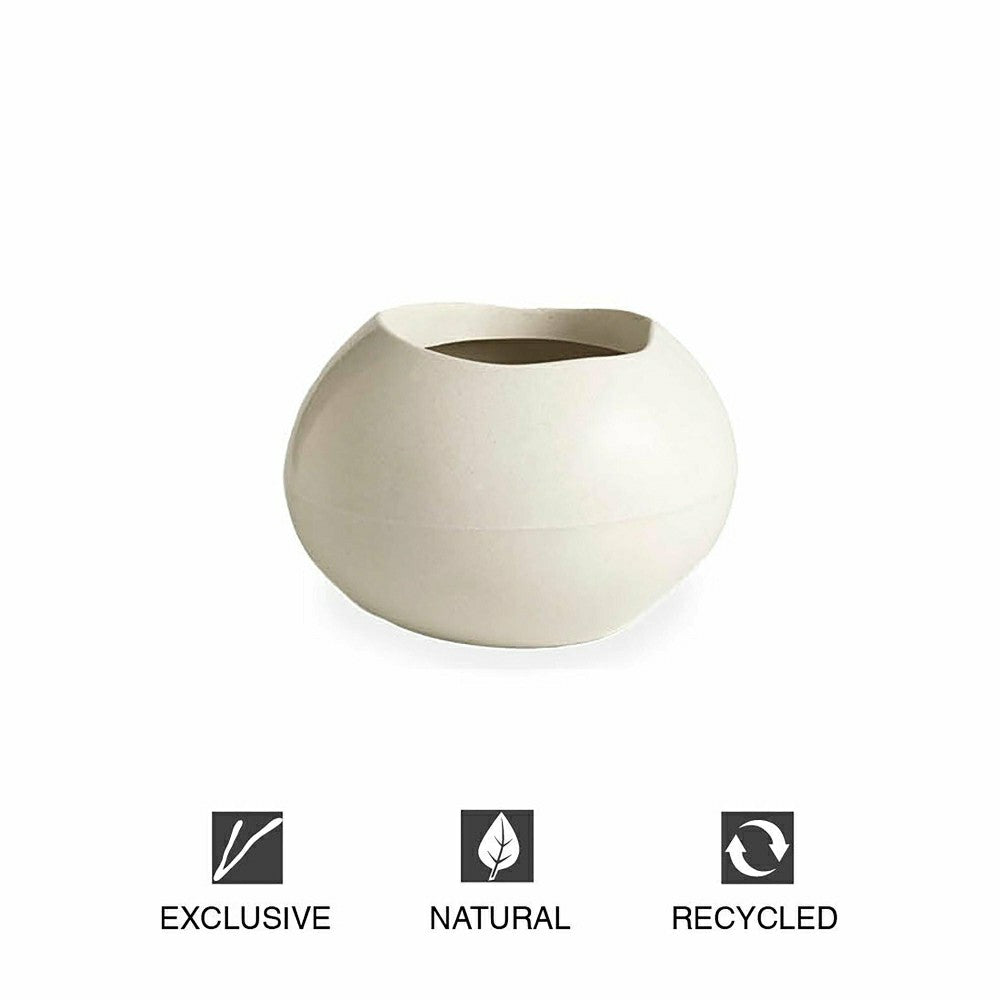 Plow & Hearth Globe Stone Planter