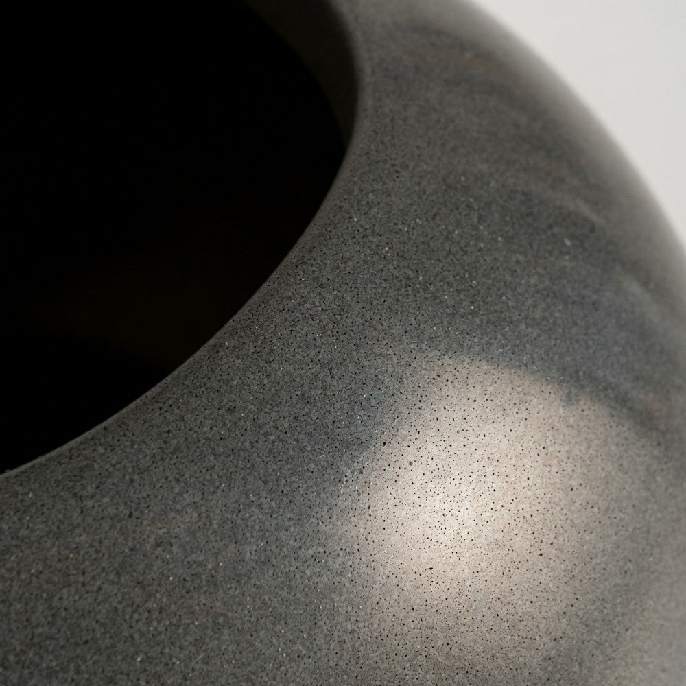 Plow & Hearth Globe Stone Planter