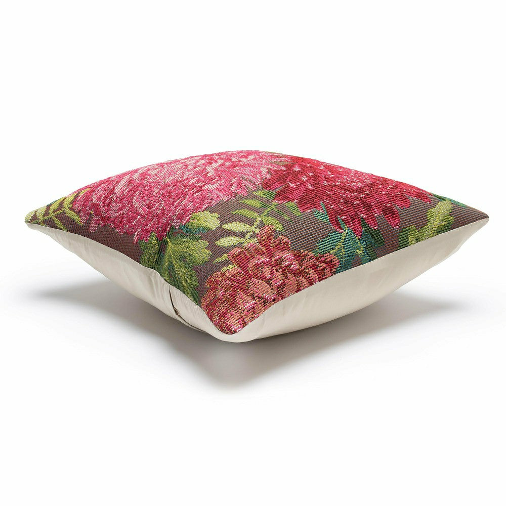 Plow & Hearth Indoor/Outdoor Chrysanthemum Polypropylene Throw Pillow