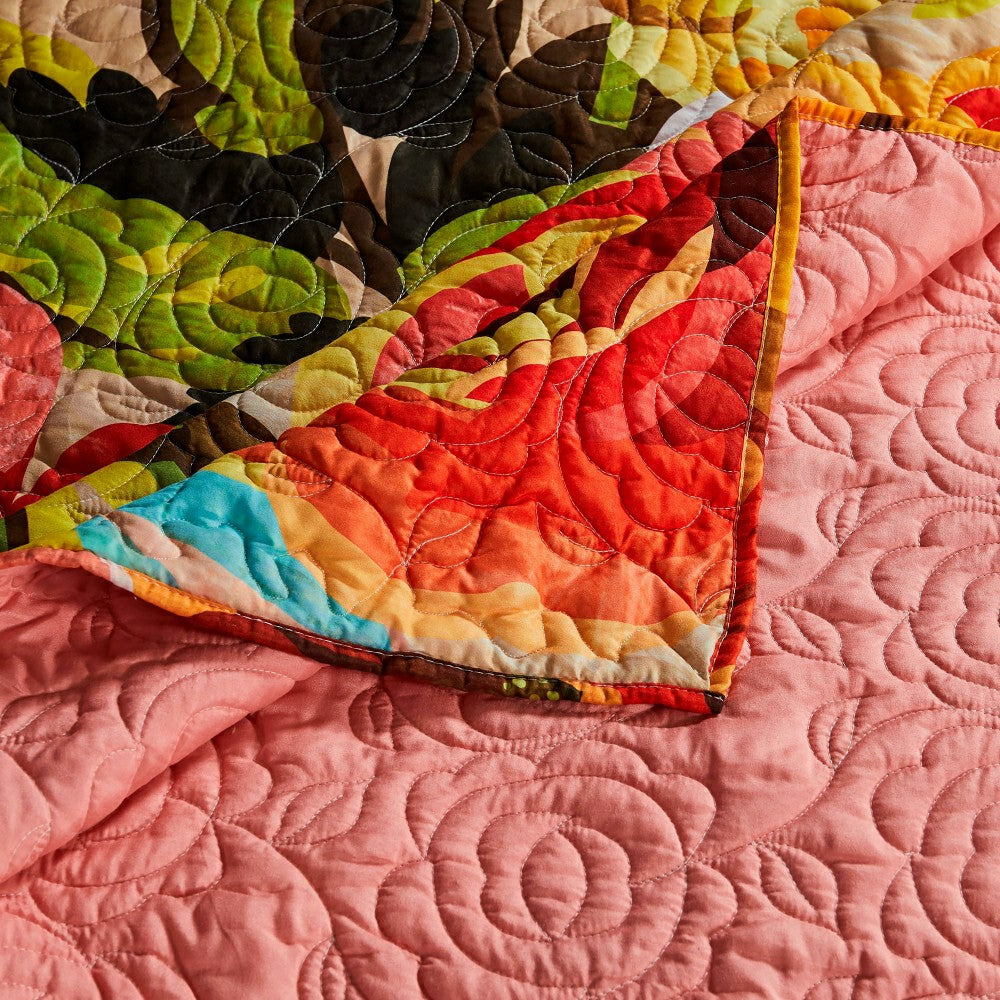 Plow & Hearth Patterned Quilted Throw
