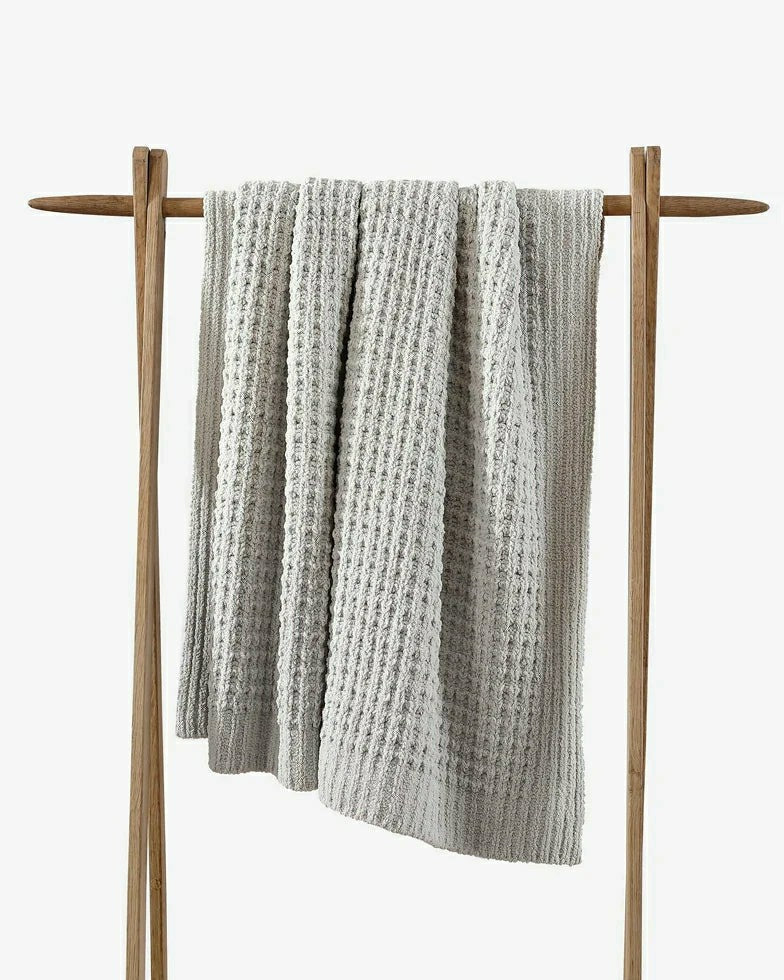 Plow & Hearth Waffle Lightweight Throw