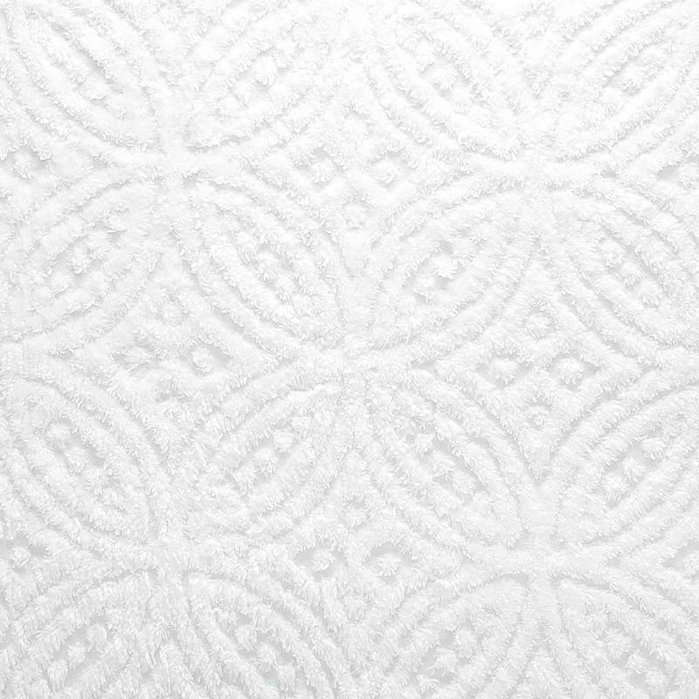 Plow & Hearth Full Wedding Ring Tufted Chenille Bedspread