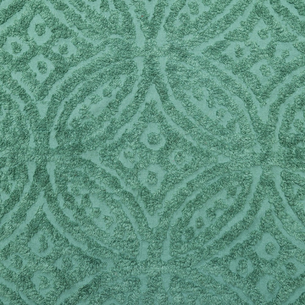 Plow & Hearth Full Wedding Ring Tufted Chenille Bedspread
