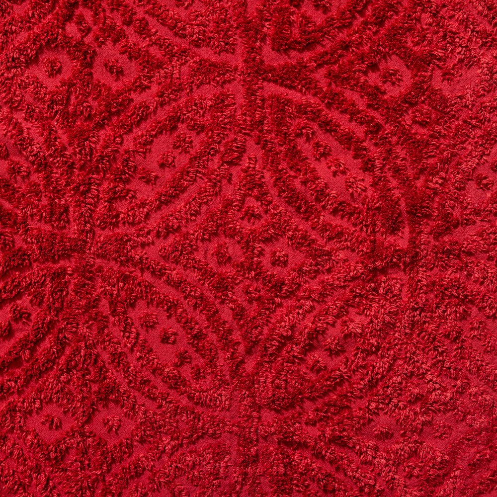 Plow & Hearth Twin Wedding Ring Tufted Chenille Bedspread