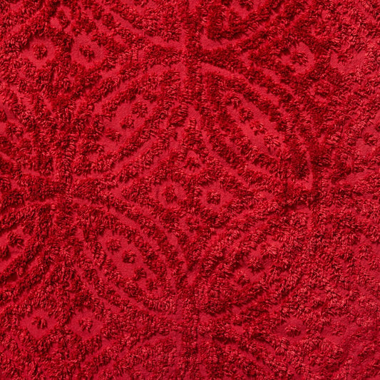Plow & Hearth Twin Wedding Ring Tufted Chenille Bedspread