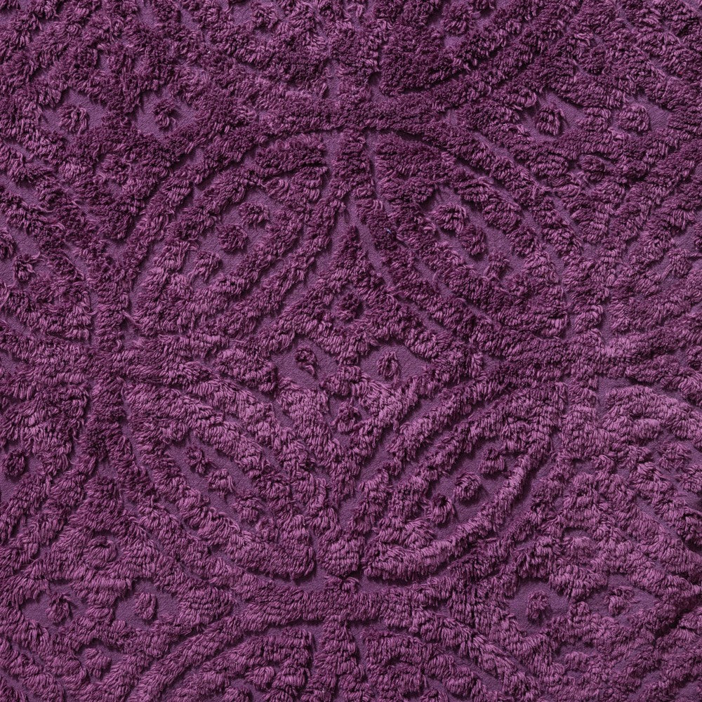 Plow & Hearth Twin Wedding Ring Tufted Chenille Bedspread