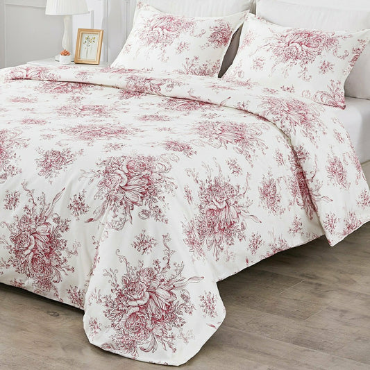 Plow & Hearth Toile Duvet Set