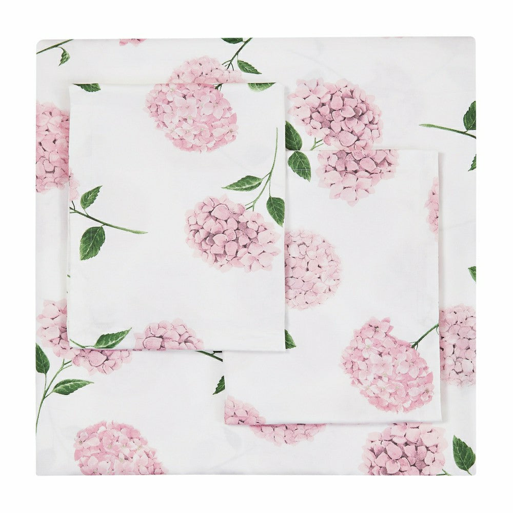 Plow & Hearth Hydrangea Printed Duvet Set