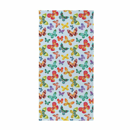 Plow & Hearth Butterfly Toile Quick Dry Towel and Matching Carrying Case, 60" x 30"