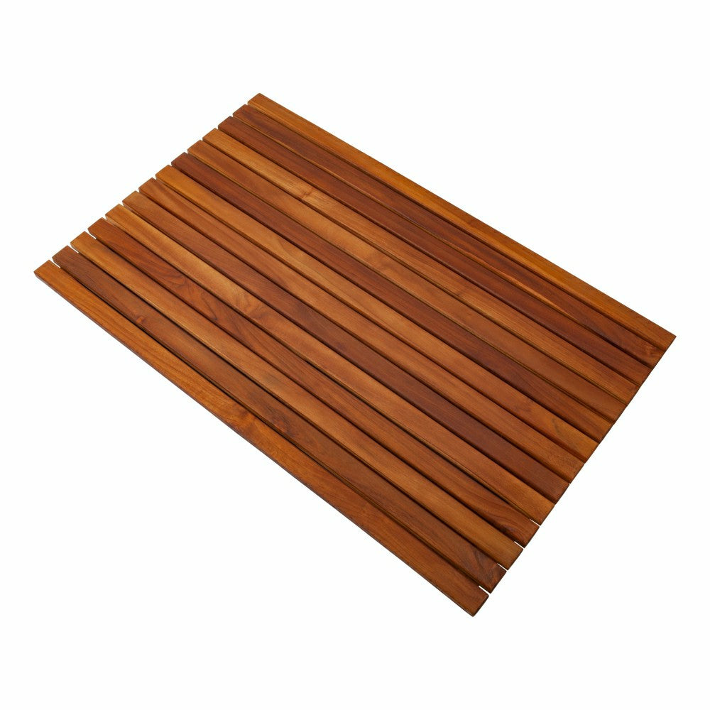 Plow & Hearth Bel Air Indoor/Outdoor Teak Bath Mat
