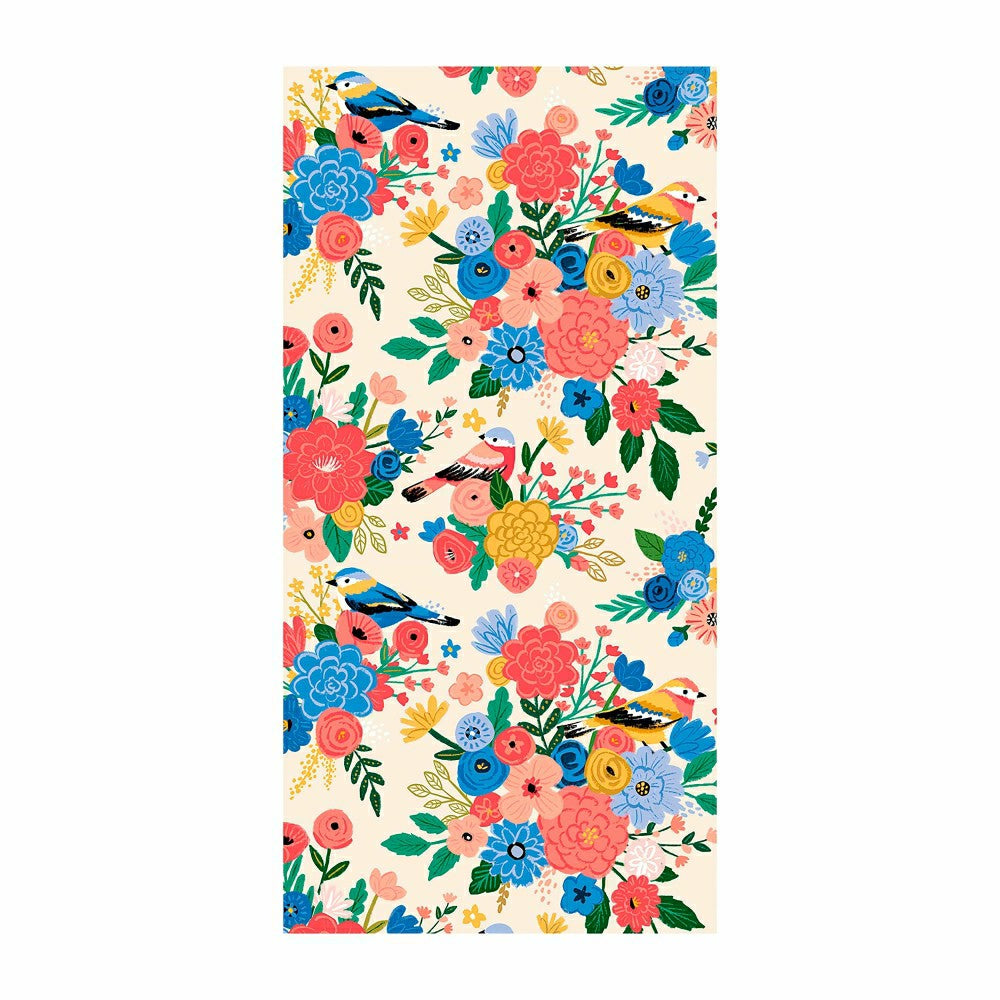 Plow & Hearth Bursting Blossoms Quick Dry Towel and Matching Carrying Case, 60" x 30