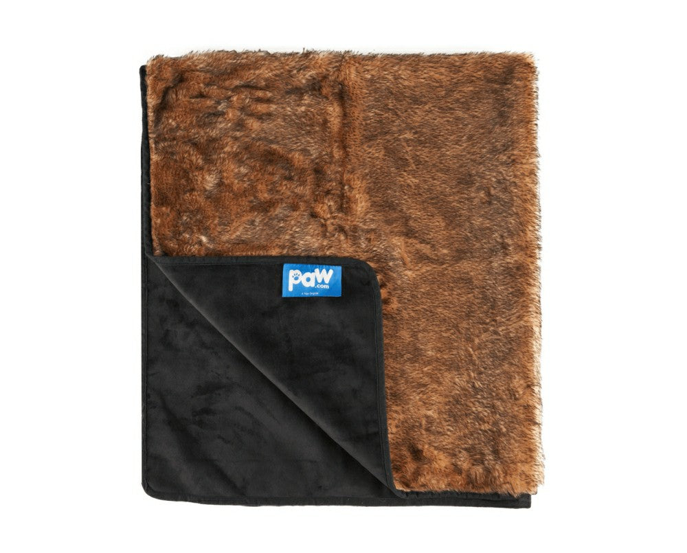 Plow & Hearth PupProtector™ Short Fur Waterproof Throw Blanket - Sable Tan