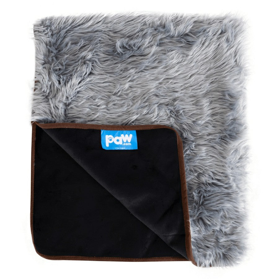 Plow & Hearth PupProtector™ Waterproof Throw Blanket - Charcoal Grey