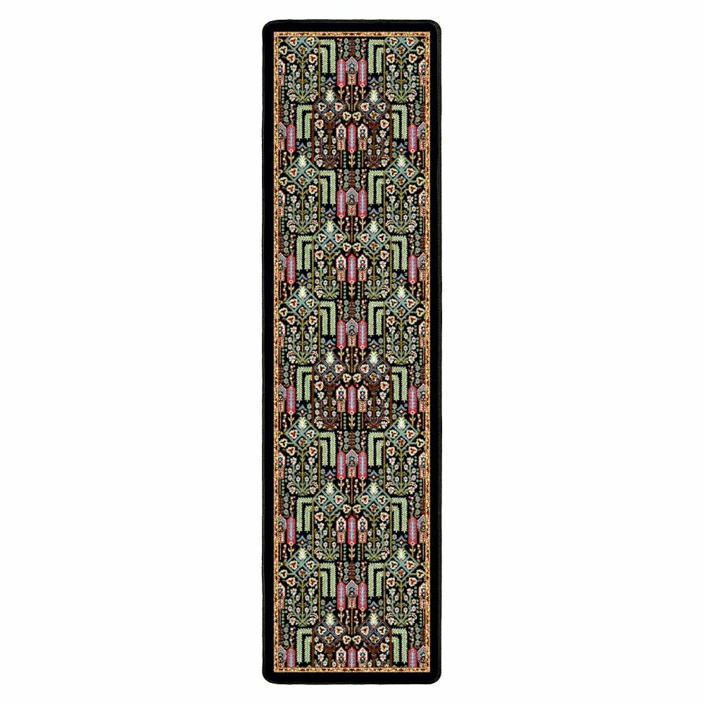 Plow & Hearth Mount Joy Runner Rug With EnduraStran Construction, 2' x 8' Runner