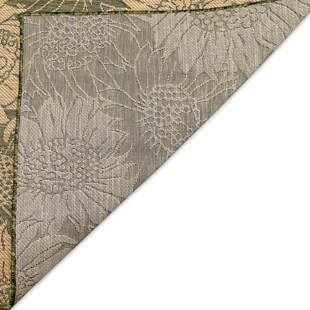 Plow & Hearth Indoor/Outdoor Sunflower Rug, 23" x 7'6" Runner