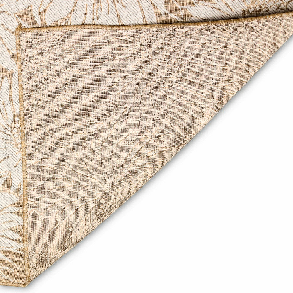 Plow & Hearth Indoor/Outdoor Sunflower Rug, 23" x 7'6" Runner