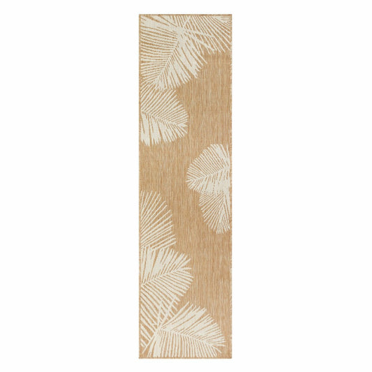 Plow & Hearth Indoor/Outdoor Textured Palms Polypropylene, 23" x 7'6" Runner