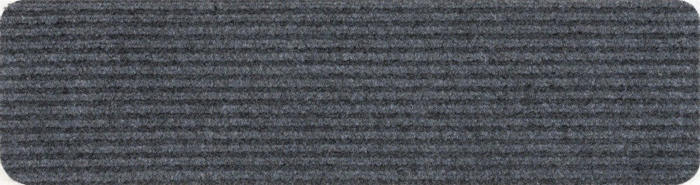 Plow & Hearth Basic Stair Tread Rugs, Light Gray