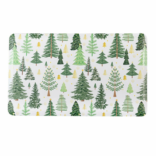 Plow & Hearth Shades of Green Kitchen Mat Anti-Fatigue Mats, 30" x 18"