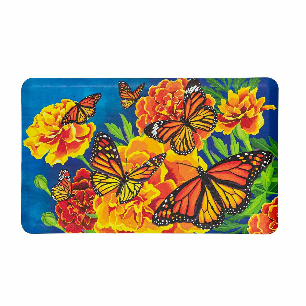 Plow & Hearth Mariposa Melody Anti-Fatigue Mat, 30" x 18"