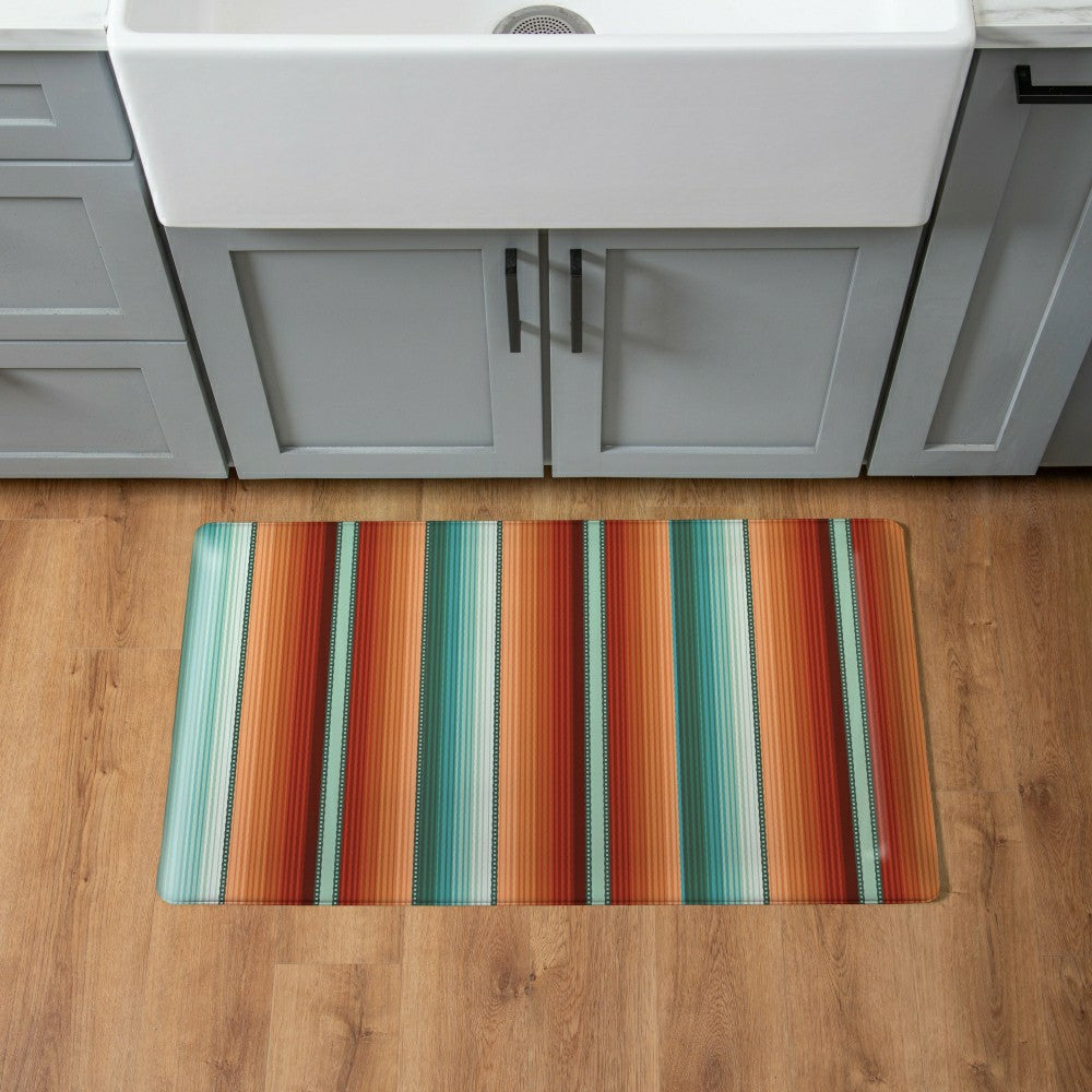 Plow & Hearth EG Studio Southwest/Texas Anti-Fatigue Mat, 30" x 18"