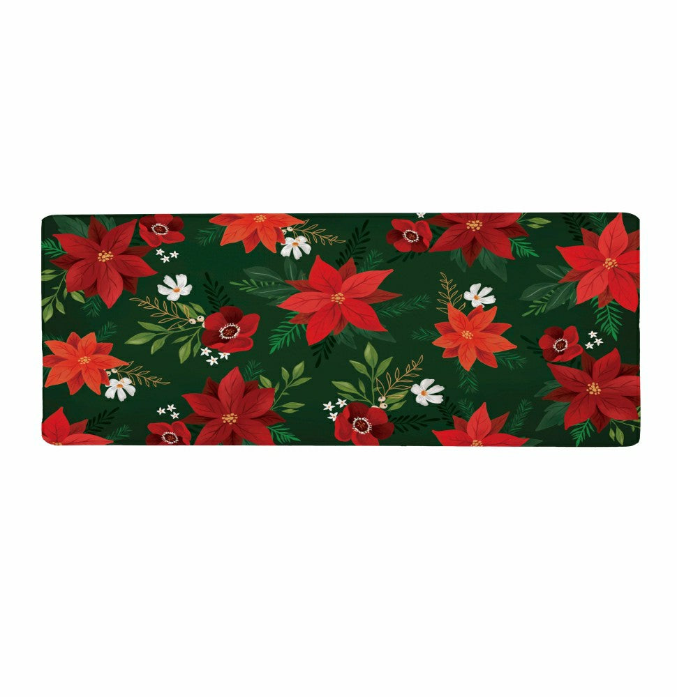 Plow & Hearth Anti-Fatigue Mat, Flower with Leaf, 40"x20"