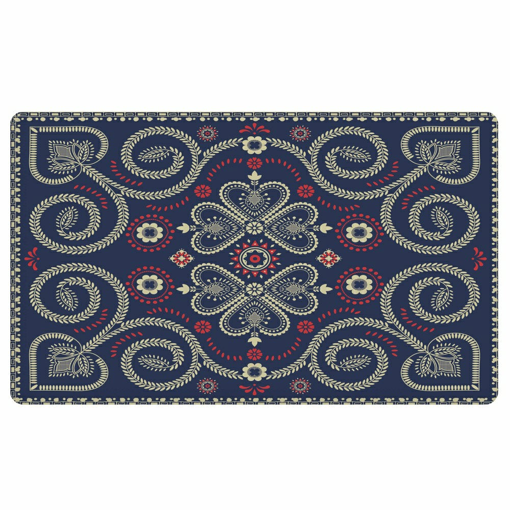 Plow & Hearth American BOHO By JG, Anti-Fatigue Mat, Flag , 30"x18"