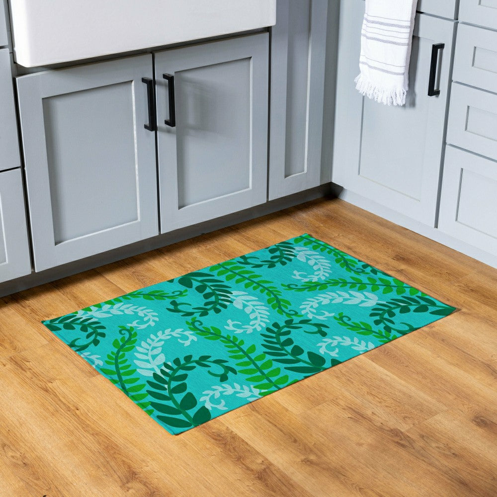 Plow & Hearth Nutty Squirrel Washable Mat 24"x36"