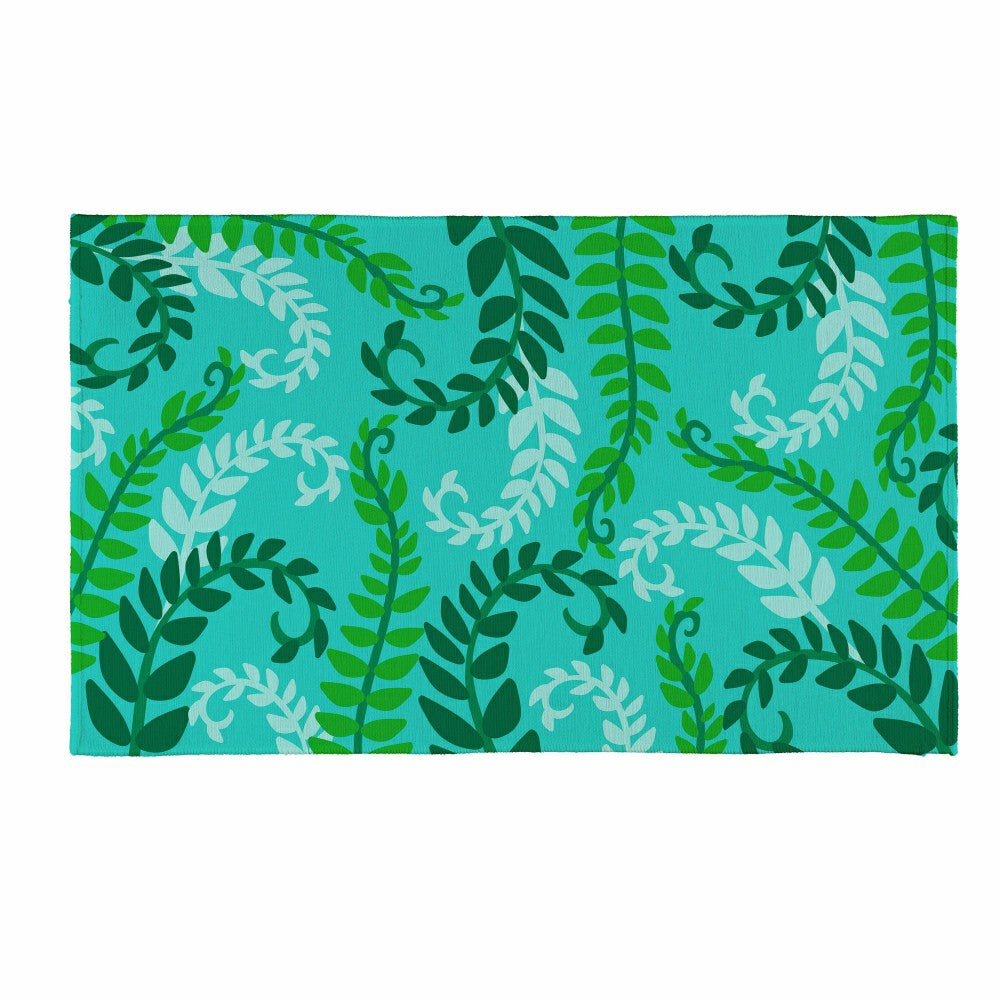 Plow & Hearth Nutty Squirrel Washable Mat 24"x36"