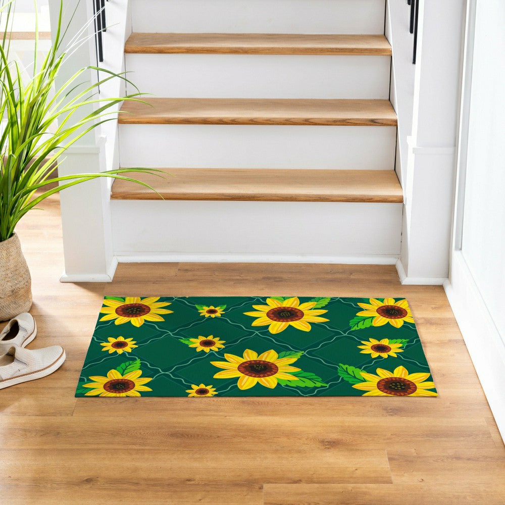 Plow & Hearth Welcome To Our Coop Washable Mat 24"x36"