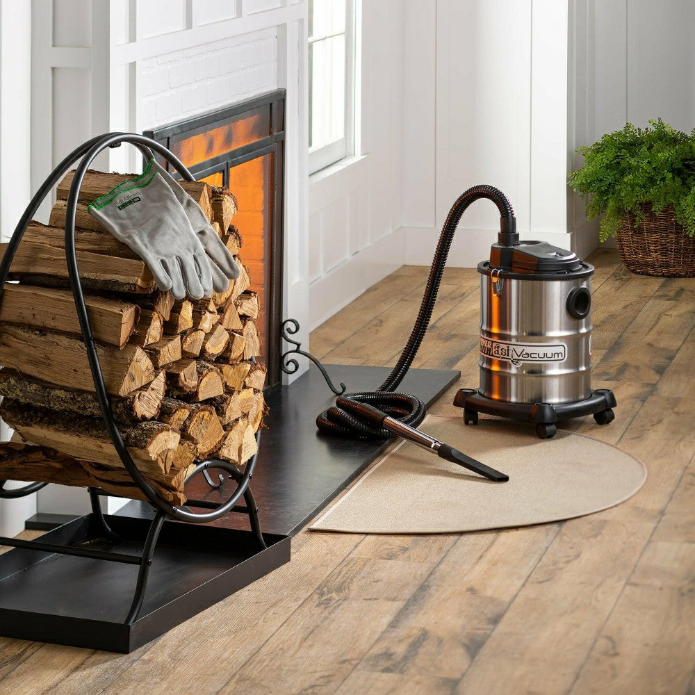 Plow & Hearth Fiberglass Half Round Hearth Rug