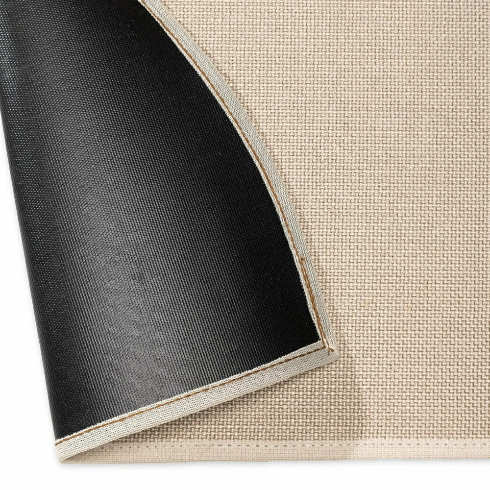 Plow & Hearth Fiberglass Half Round Hearth Rug