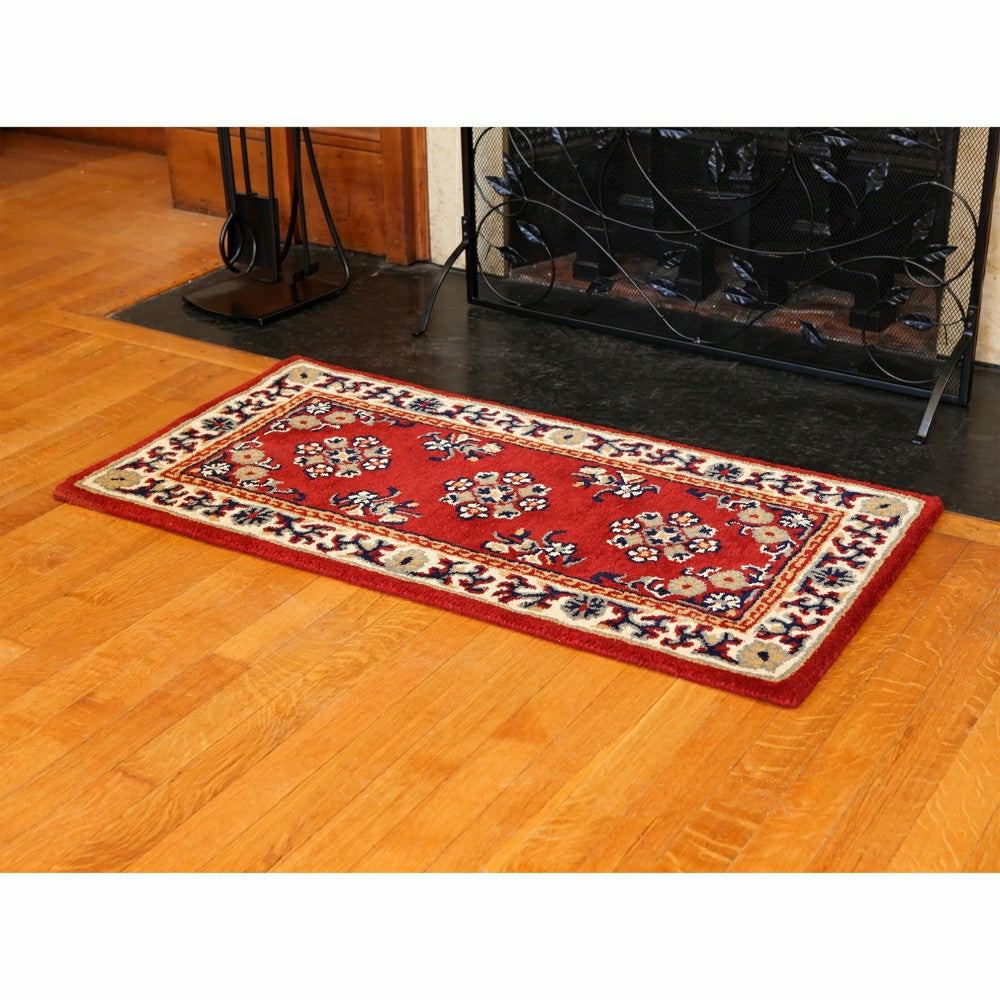 Plow & Hearth Oriental Wool Rug, 44"x22"