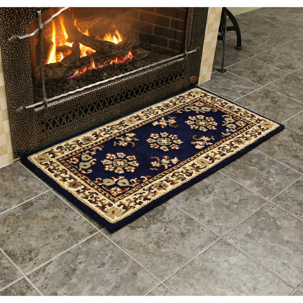 Plow & Hearth Oriental Wool Rug, 44"x22"